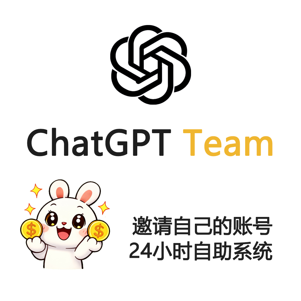 【国外官网】ChatGPT Team自助邀请，活动一次性型邀请码
